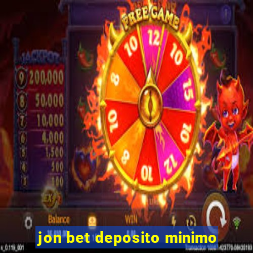 jon bet deposito minimo